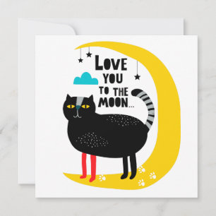 Gato en la luna