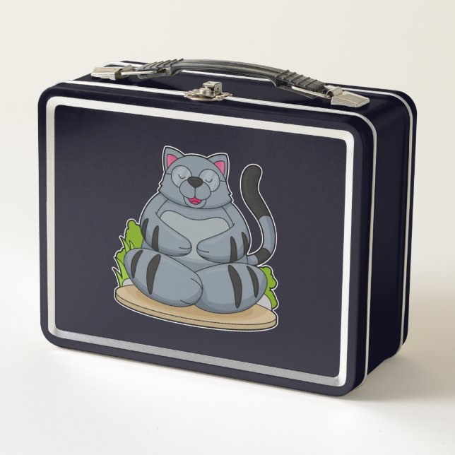 Gato en Yoga Fitness (Anverso)
