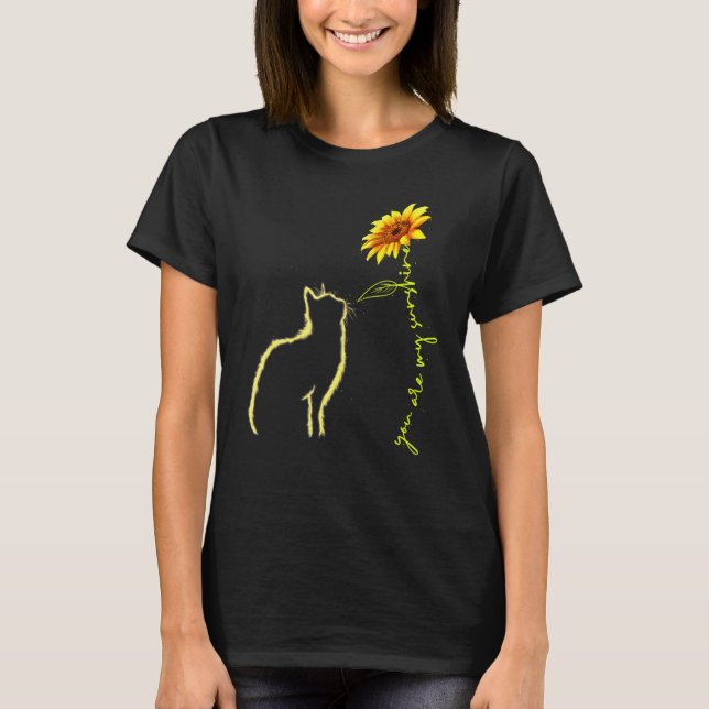 Gato-Eres-Mi-Sol Gatos Camiseta 3 (Anverso)