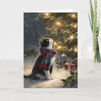 Gato Esmoquin Navidad