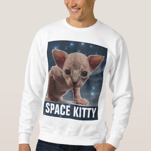 GATO ESPACIAL, camisetas SPHYNX (Anverso)