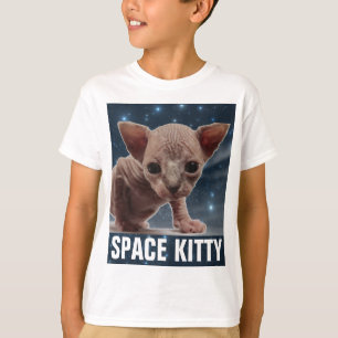 GATO ESPACIAL, Tees de camisetas para niños SPHYNX