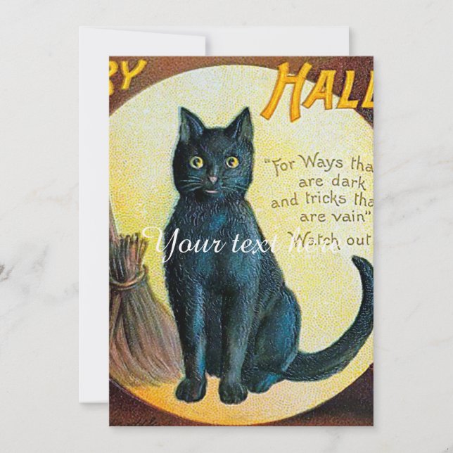Gato Falln Merry Halloween (Anverso)