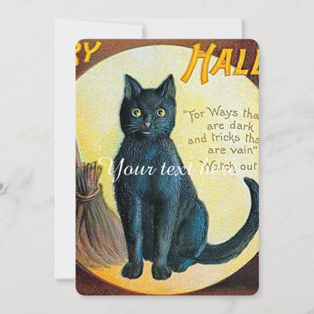Gato Falln Merry Halloween (Anverso)