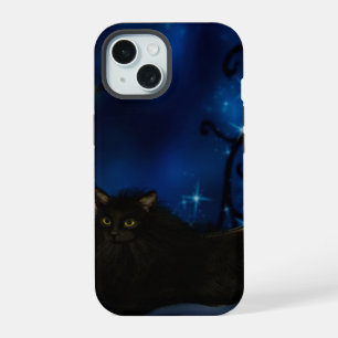 Gato fantástico azul medianoche