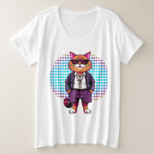 Gato fiesta en gafas de sol - Disco
