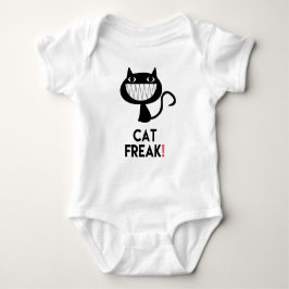 ¡Gato Freak! Fun Baby Jersey Bodysuit