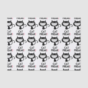 ¡Gato Freak! Papel de tono divertido