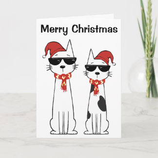 Gato Genial Feliz Navidad
