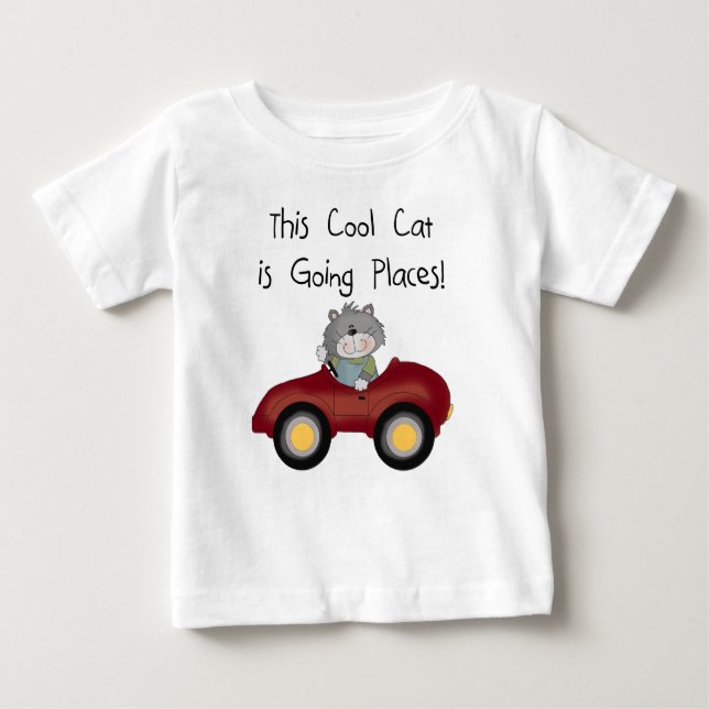 Gato Goaces Coloca camisetas y regalos de coches r (Anverso)