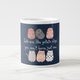Gato gracioso, taza de especialidad de gato lindo