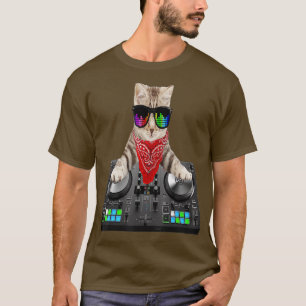 Gato - Hip Hop Dj camiseta Guay Uncle Gift