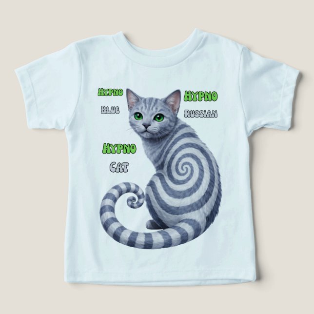 Gato Hipno Azul Ruso (Diseño delantero )