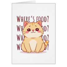 Gato Jengibre Hambriento