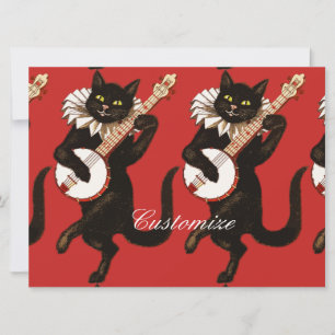 Gato jugando Banjo Thunder_Cove