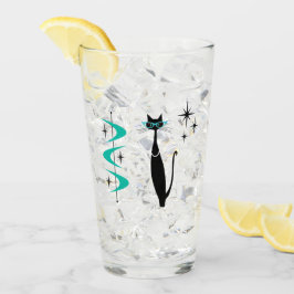 Gato Kitty moderno MCM de mediados del siglo