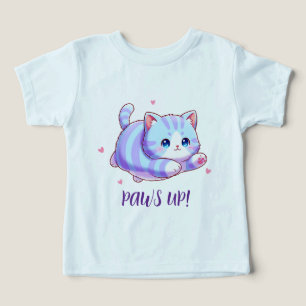 Gato Lavanda Volador Kawaii Adorable