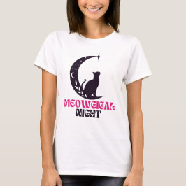 Gato mágico, camiseta mágica para mujeres amantes