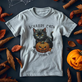Gato malhumorado de Halloween con sabor negro