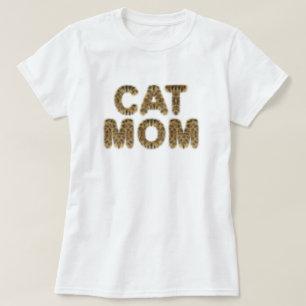 Gato mamá camiseta gato furr texto