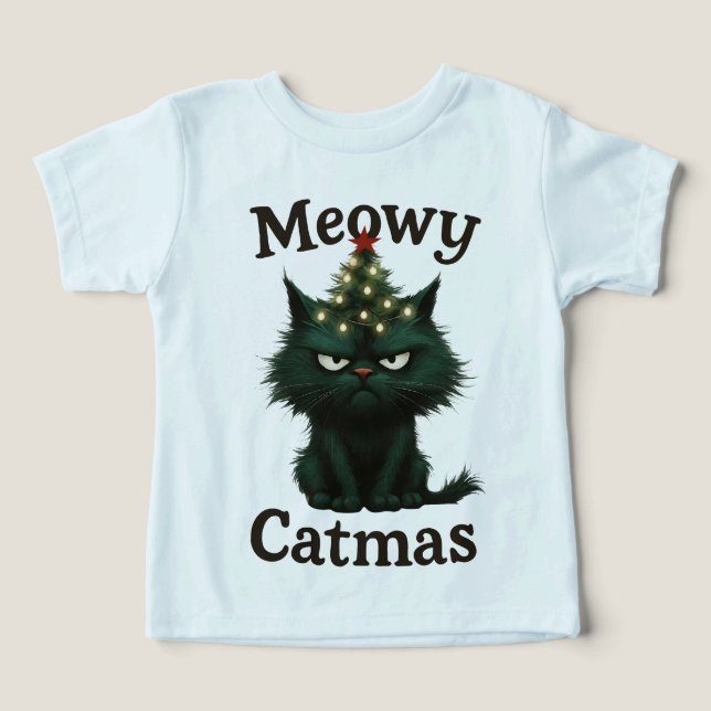 Gato Meowy Catmas Malhumorado (Diseño delantero )