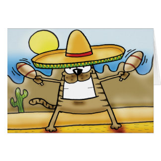 Gato mexicano del sombrero