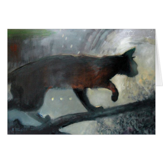 Gato misterioso (Anverso (Horizontal))