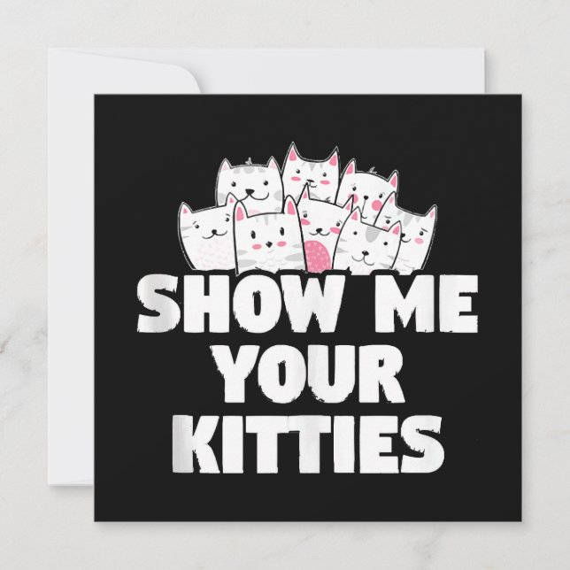 Gato Muéstrame Tus Gatitos (Anverso)