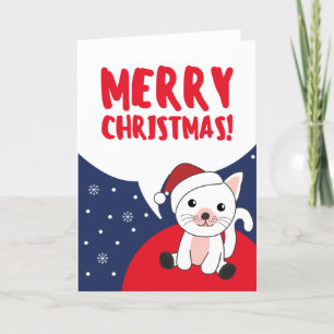 Gato Navidad Nieve Invierno Animales Gatos Fiesta