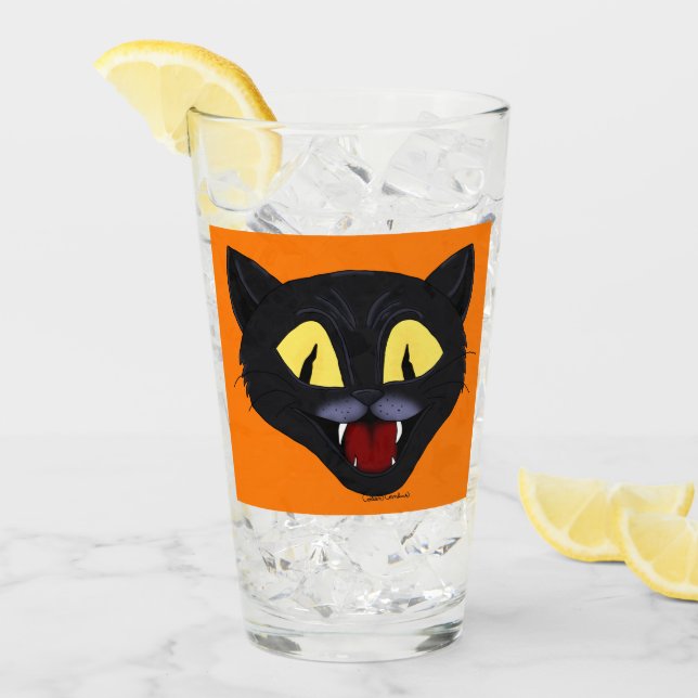 Gato negro de Halloween (Anverso (hielo))