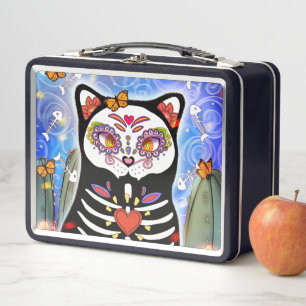 Gato negro Dia De Los Muertos