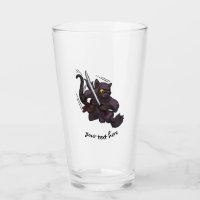 Gato Negro Ninja Katana Espadas Patada Voladora Di