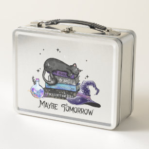 Gato negro perezoso, gato de Halloween Para Book