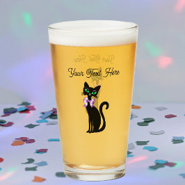 Gato negro sentado elegante ojos verdes grandes la