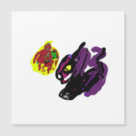 Gato negro sí otoño