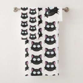 Gato oscuro Gato negro Gato Gris vestido con lente