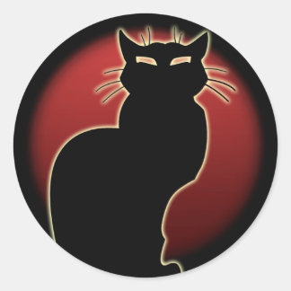 Gato Pegatina se burla de los Pegatinas del gato a