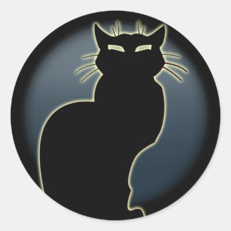 Gato Pegatinas se burlan de gato Pegatina de Hallo