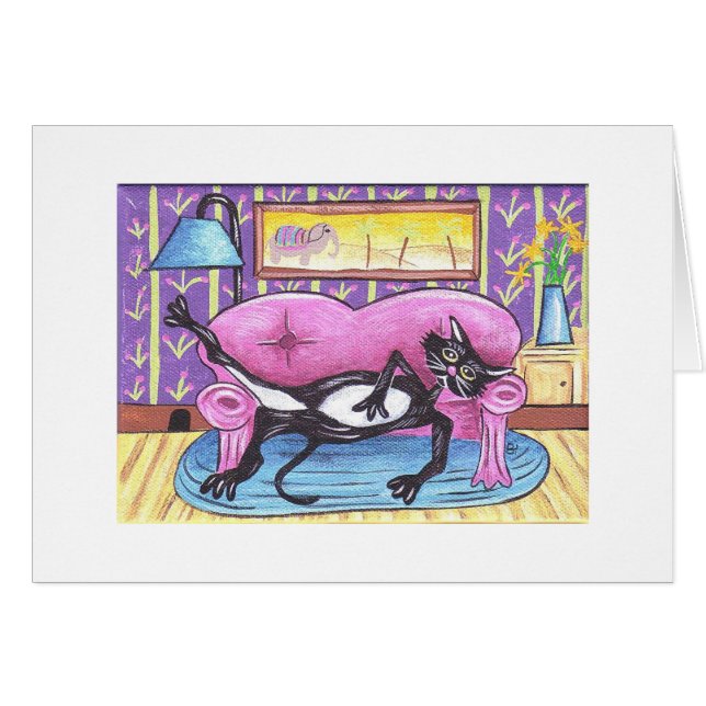 gato perezoso (Anverso (Horizontal))