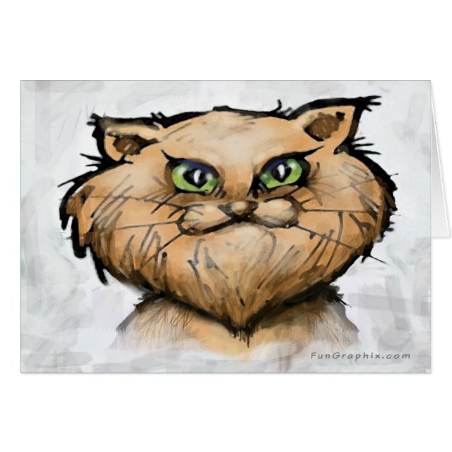 Gato persa (Anverso (Horizontal))