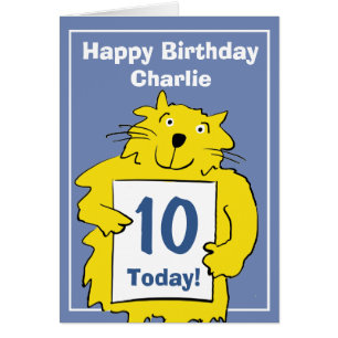 Gato Personalizado gracioso para personalizar