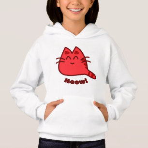 Gato personalizado rojo lindo