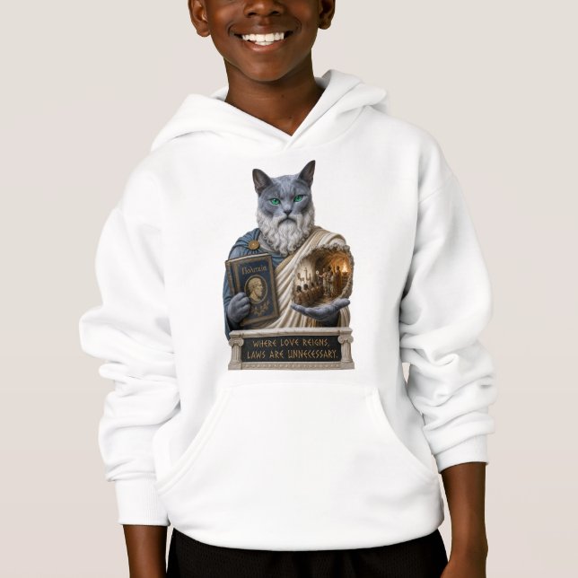 Gato Plato Azul Ruso (Anverso)
