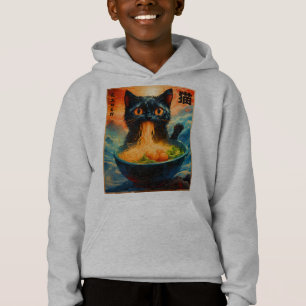 Gato Ramen japonés Kawaii Gato Anime Gato Ramen