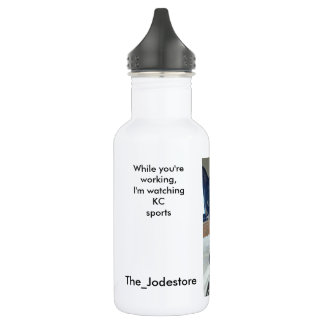 Gato remoto botella de agua divertida KC deporte b