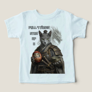 Gato Samurái Azul Ruso