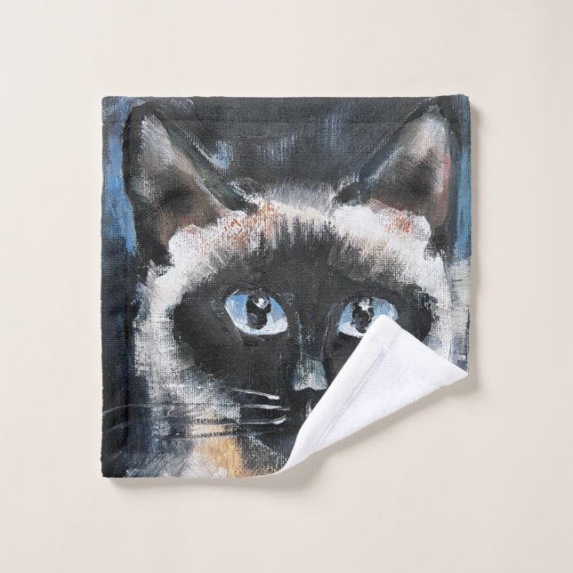 gato siamés (Toallita)