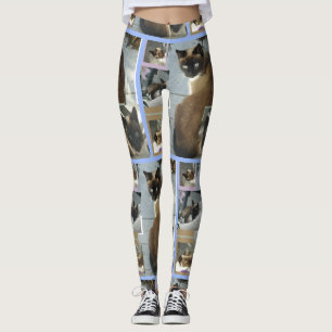 Gato siamés Legging