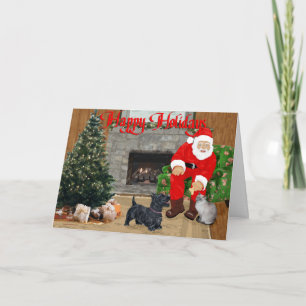 Gato siamés y Navidad de Scottie