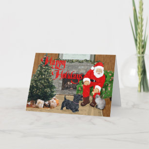 Gato siamés y Navidad de Scottie